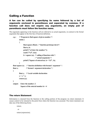 C functions list | PDF | Web Development | Internet