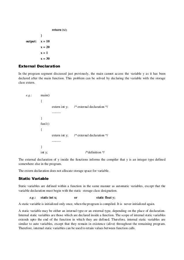  c functions list 