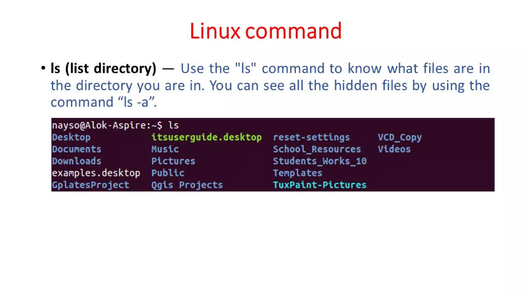 OSV - Unit - 8 - Unix/Linux Operating System