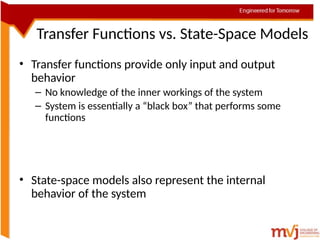 INTRODUCTION TO STATE SPACE ANALYSIS basic | PPTX