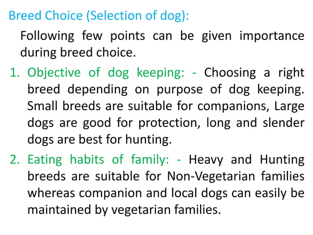 Unit-8_Classification_of_breeds_and_breeding_of_dogs.pptx | Dogs | Pets