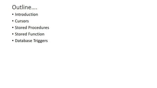 DBMS Unit 9 - PL/SQL Concept | PDF