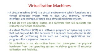 OSV - Unit - 9 - Virtualization Concepts | PDF