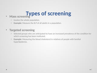 Am Screening Example Unit-9 Screening in Epidemiology Provided By Immam.pptx