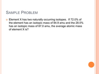 Atomic concepts | PPTX
