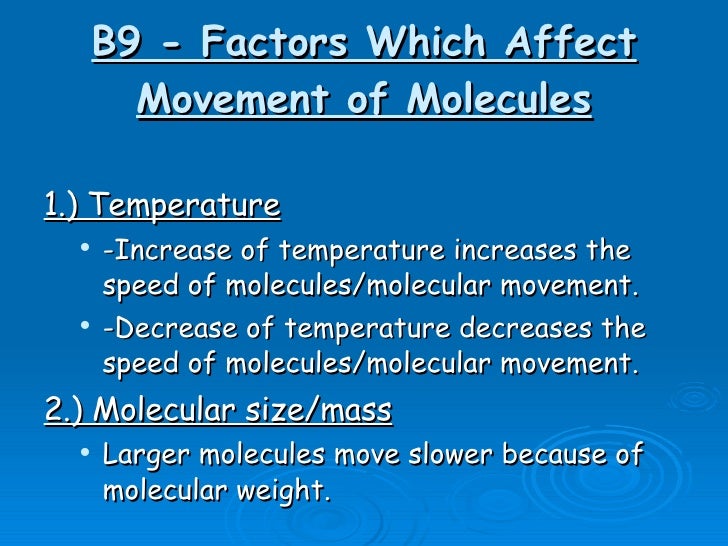 What factors affect cell membrane permeability?