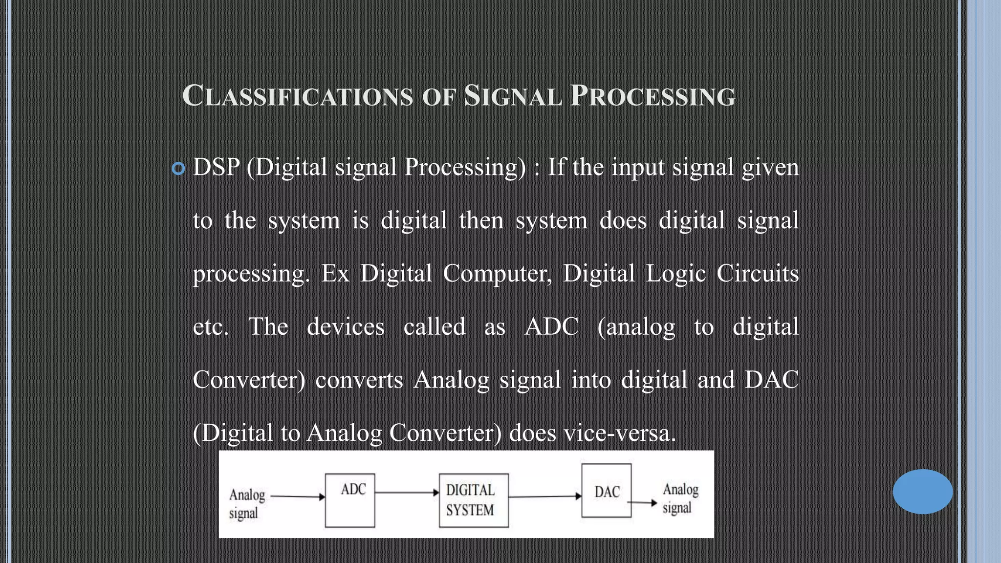 Introduction to digital signal processing | PPTX