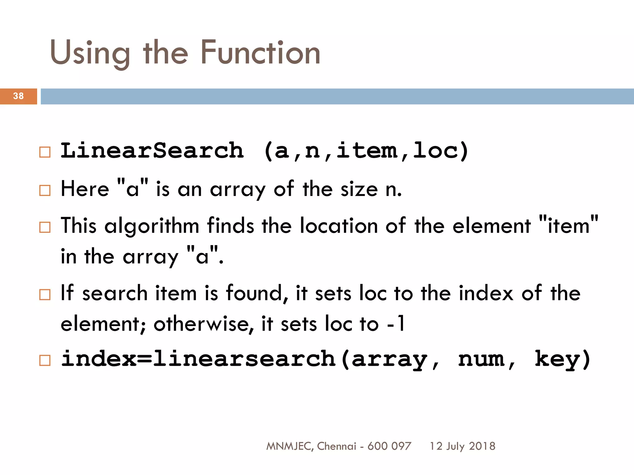 UNIT I LINEAR DATA STRUCTURES – LIST | PPT