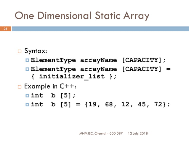 UNIT I LINEAR DATA STRUCTURES – LIST | PPT
