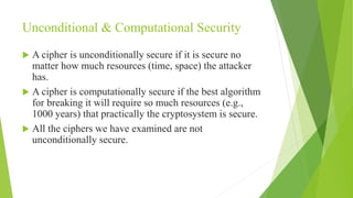 Network Security and Cryptography | PPT