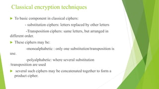 Network Security and Cryptography | PPT