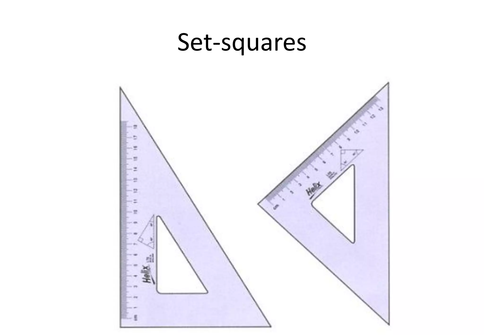 Set-squares
 
