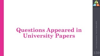 Questions Appeared in
University Papers
Unit-1
Comp
Network
by
:
Prof.
D.
P.
Mishra
BITD
159
 