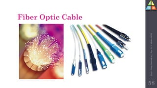 Fiber Optic Cable
58
Unit-1
Comp
Network
by
:
Prof.
D.
P.
Mishra
BITD
 