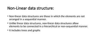 Introduction to datastructures presentation | PPT