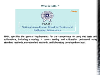 Nabl Function Math UNIT-I Quality Assurance and Quality Management concepts | PPTX