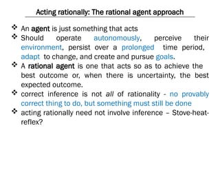 Ration Agent Approach Example JNTUA R23 regulations AI Unit-I PPT.pptx