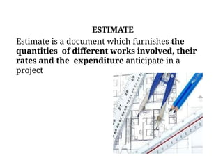 Symbility Estimate Example.pdf ESTIMATION AND QUATITY SURVEYING IN CIVIL | PPTX