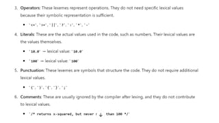 compiler design ppt unit 1 introductions | PPTX