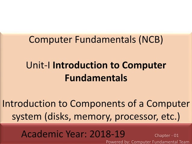 Unit-I - Introduction to Computer Fundamentals-AWI-.pptx