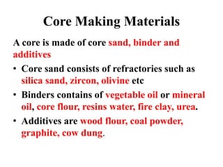 UNIT-I-METAL CASTING PROCESSES -Manufact | PDF