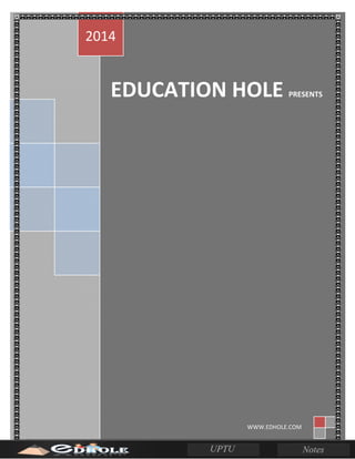 EDUCATION HOLE PRESENTS
2014
WWW.EDHOLE.COM
 