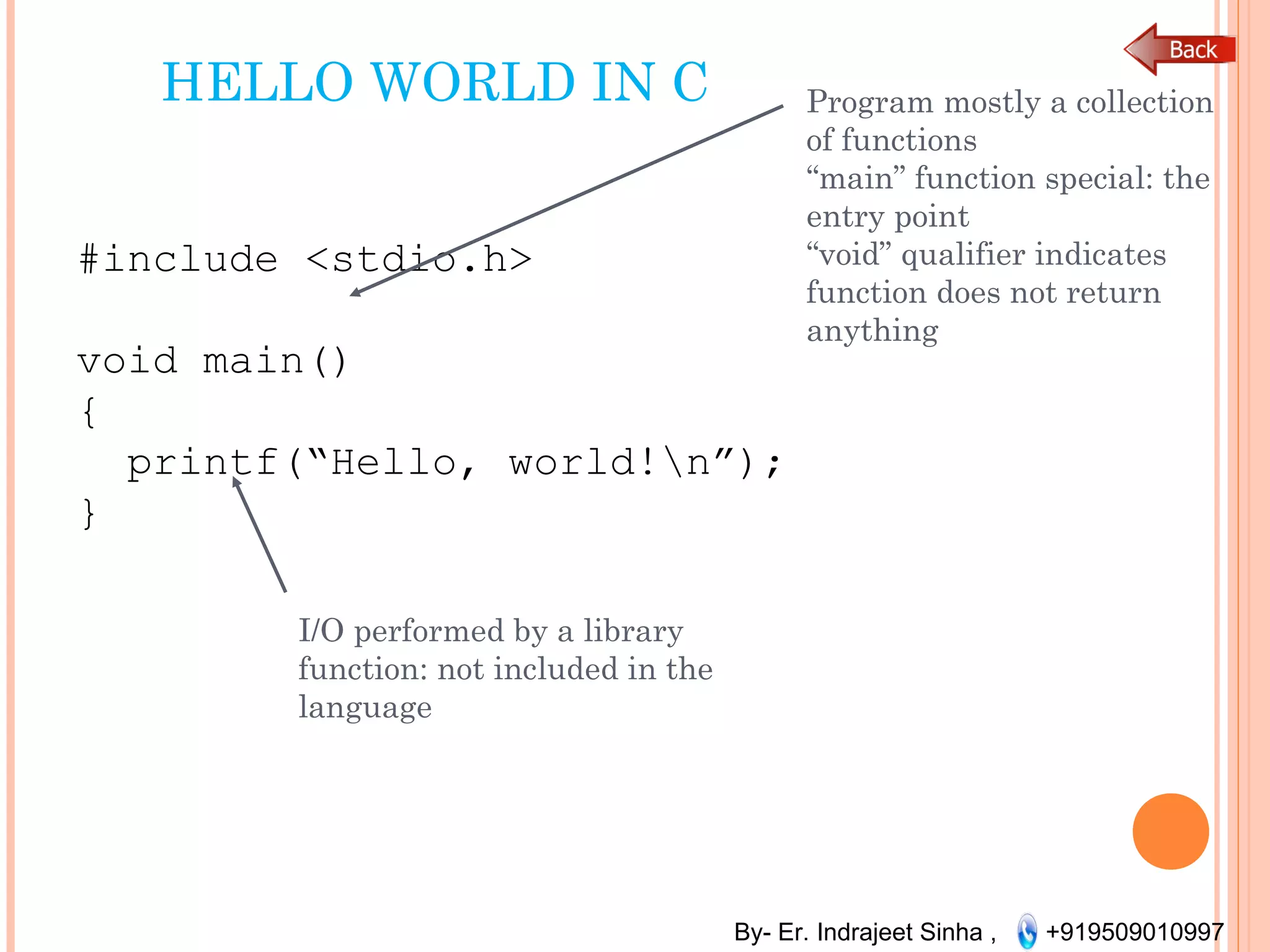 Programming in c | PPT