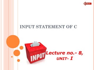 Programming in c | PPT
