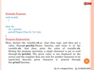 Programming in c | PPT