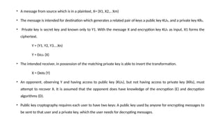 Unit-I-public key cryptography.pptx PKC BASICS | PPTX