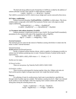 UNIT-I-Water.pdf information about its types | PDF