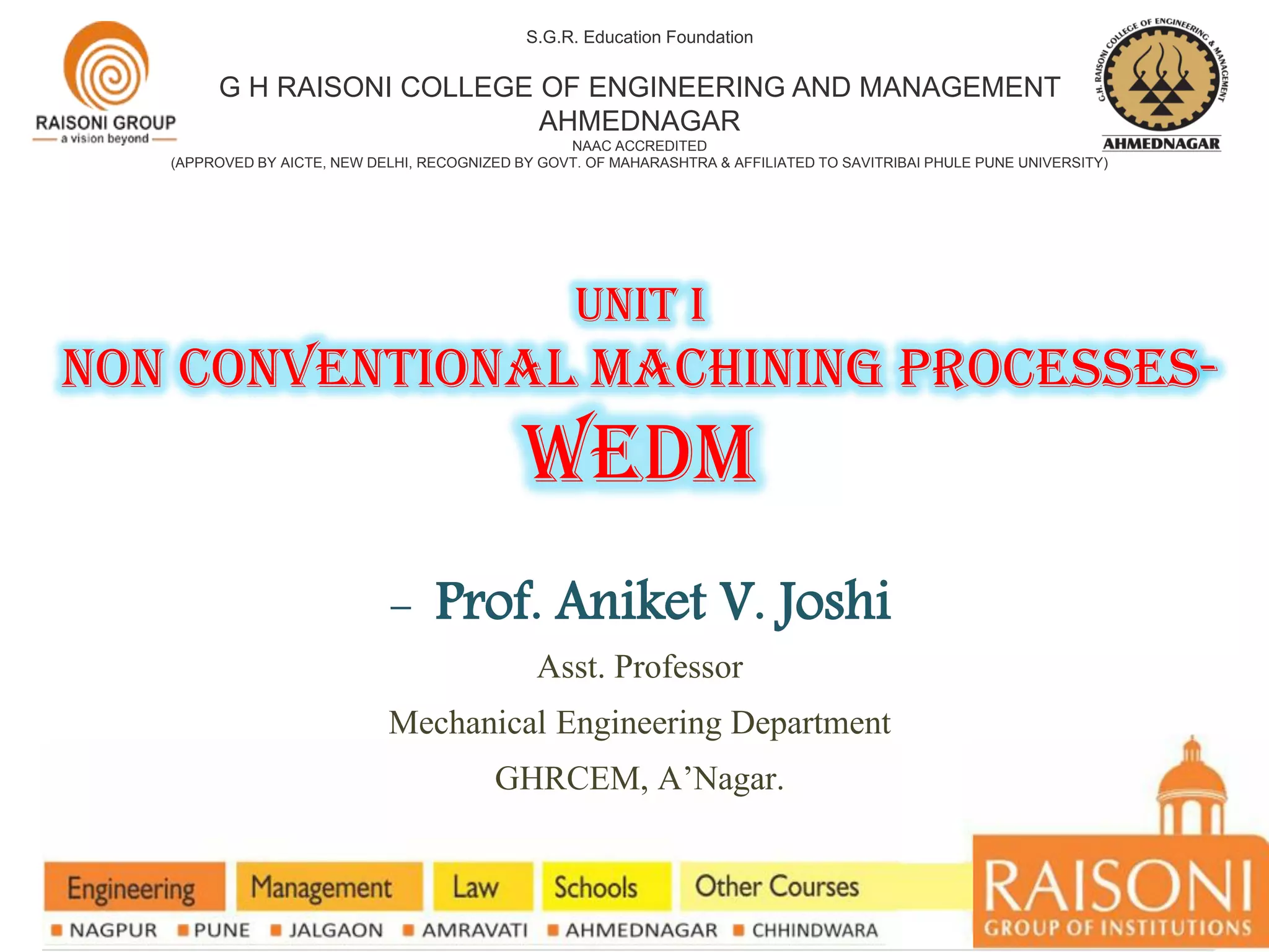 Wire Electric Discharge Machining Process Pdf