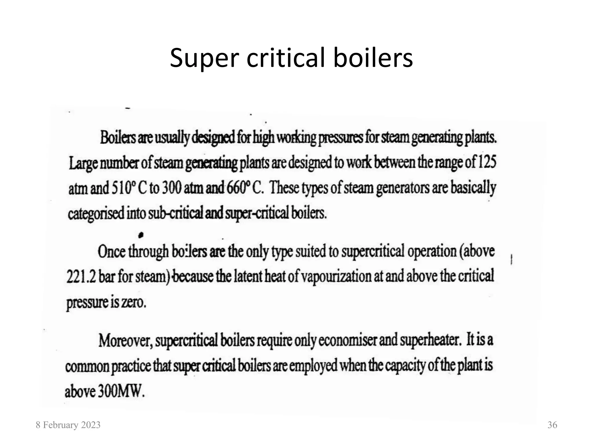 Super critical boilers
8 February 2023 36
 