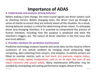 Comprehensive Introduction to Advanced Driver Assistance Systems (ADAS ...