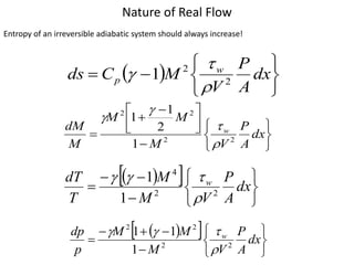 Unit - I BASIC CONCEPTS AND ISENTROPIC FLOW IN VARIABLE AREA DUCTS | PPTX