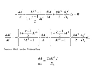 Unit - I BASIC CONCEPTS AND ISENTROPIC FLOW IN VARIABLE AREA DUCTS | PPTX
