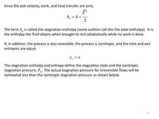 Unit - I BASIC CONCEPTS AND ISENTROPIC FLOW IN VARIABLE AREA DUCTS | PPTX