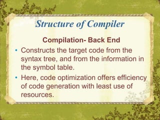Compiler Design Basics | PPT