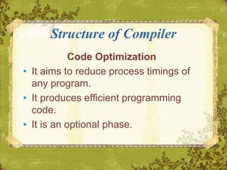 Compiler Design Basics | PPT