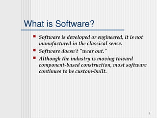 Introduction to Software Engineering by Pressman | PPT