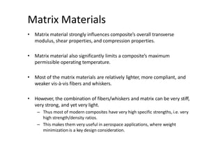 Matrix Material Topics Unit - I _ Composite Materials (A).pptx