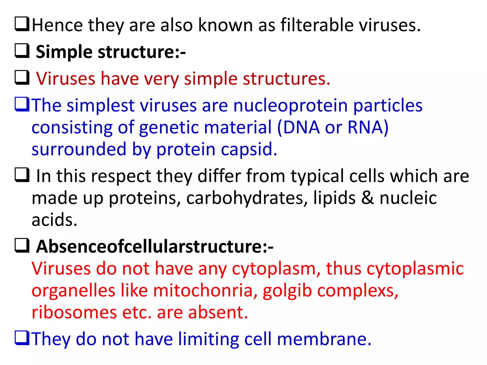 Filterable Virus Unit i discovery of viruses ppt | PPTX