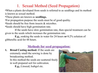 Provocation Using Seeds Cultivation and Collection of drugs of natural origin.pptx