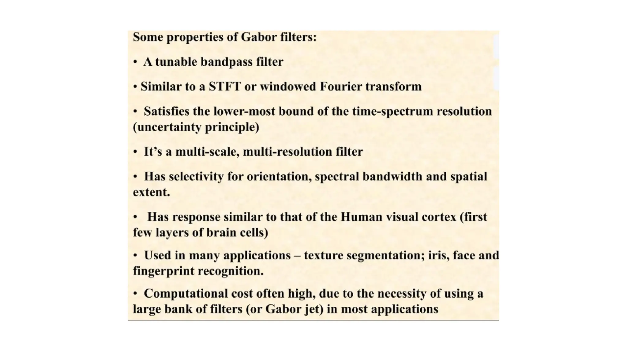 Image analysis techniques unit II in cvip