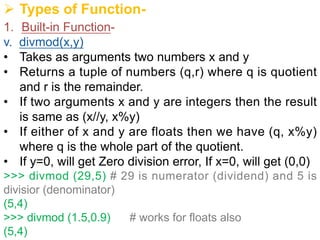 Python Control Statements and Functions for Engineering Students | PDF