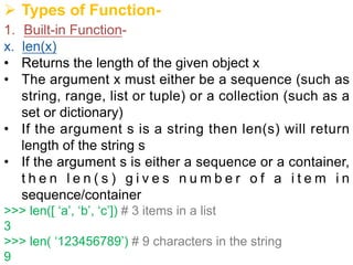 Python Control Statements and Functions for Engineering Students | PDF