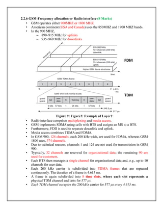 Unit II -Mobile telecommunication systems | PDF | Computer Networking ...