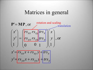Computer Graphics transformations | PPTX