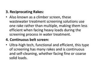 UNIT-II-WASTE WATER TREATMENT PROCESSES.pptx