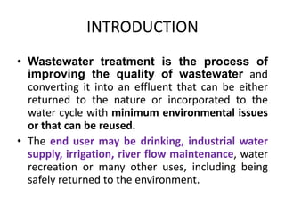 UNIT-II-WASTE WATER TREATMENT PROCESSES.pptx